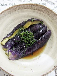 茄子の揚げ浸し(電子レンジ使用)-レシピのメイン写真