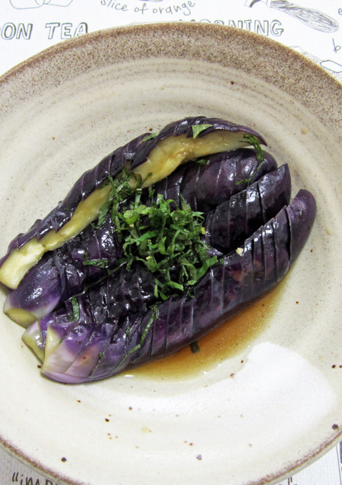 茄子の揚げ浸し（電子レンジ使用）-レシピのメイン写真