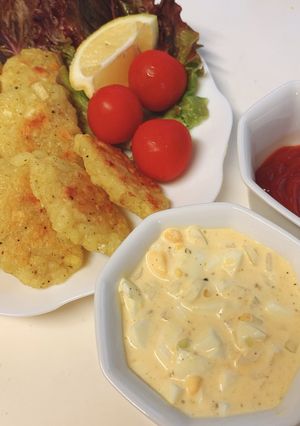 もっちりポテト〜レモンタルタルディップ〜-レシピのメイン写真
