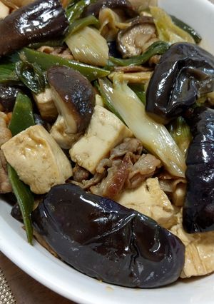 肉豆腐・フィーチャリング・なす-レシピのメイン写真