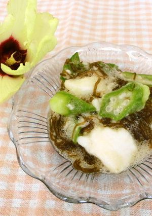☆オクラともずくの和え物☆-レシピのメイン写真