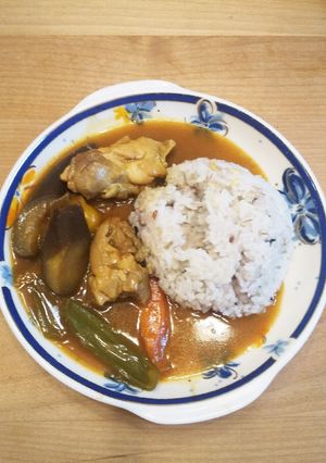 【夏バテ防止！】チキンの夏野菜カレー-レシピのメイン写真