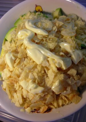 ポテチアボカド丼-レシピのメイン写真