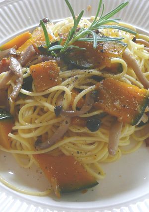 かぼちゃホクホクパスタ-レシピのメイン写真