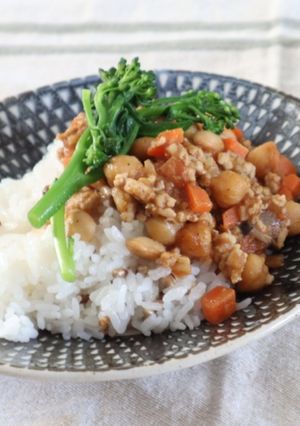 【梅干】山椒香る和風チリコンカン-レシピのメイン写真