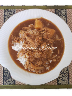 簡単!裂けるチキンのママのズボラカレー-レシピのメイン写真