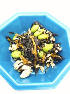 【病院】ひじきと豆腐炒り煮【給食】-レシピのメイン写真