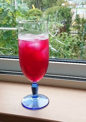 きび糖を使った赤シソジュース(濃縮)-レシピのメイン写真