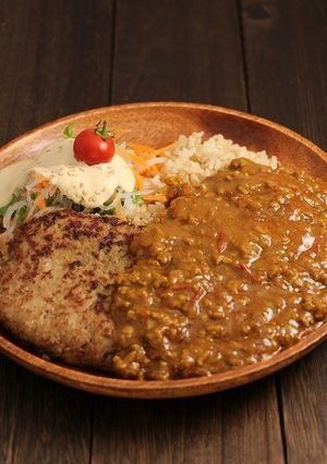 びっくりドンキー☆カリーバーグディッシュ-レシピのメイン写真