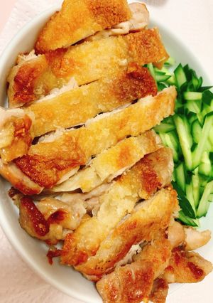鶏モモの旨塩カリカリ焼き-レシピのメイン写真