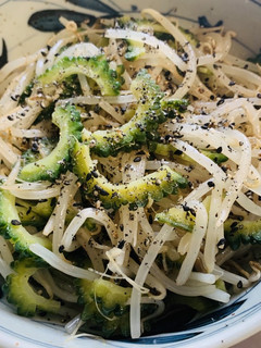 ゴーヤともやしのナムル 電子レンジで簡単-レシピのメイン写真