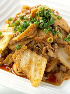 白菜の坦々炒め-レシピのメイン写真