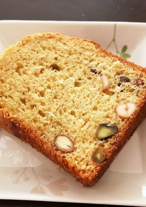 ミックスナッツのパウンドケーキ(乳なし)-レシピのメイン写真