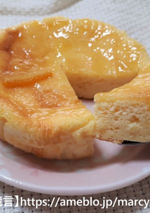 低脂質＆低コスト！スフレチーズケーキ-レシピのメイン写真
