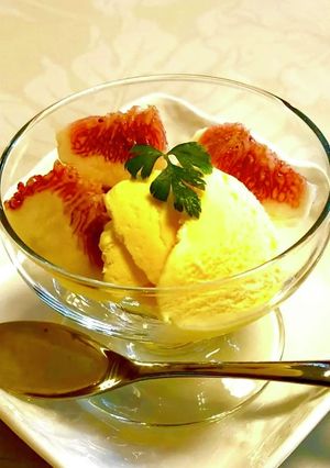 無花果アイス-レシピのメイン写真