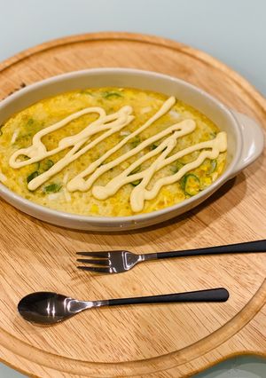長芋と卵のオーブン焼き-レシピのメイン写真