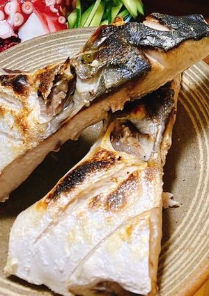 【簡単】お酒のお供！ぶりかまの塩焼き-レシピのメイン写真