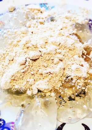 片栗粉でなんちゃってわらび餅！-レシピのメイン写真