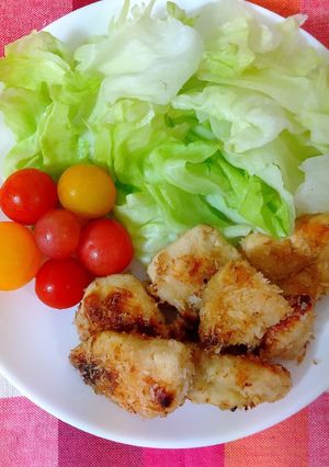 鶏ムネ肉のマヨしょう油パン粉焼き-レシピのメイン写真
