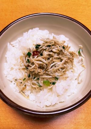 ごはんに合う！シラスのペペロンチーノ風-レシピのメイン写真