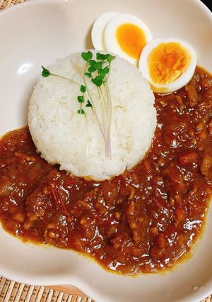 電気圧力鍋で無水トマトカレー-レシピのメイン写真