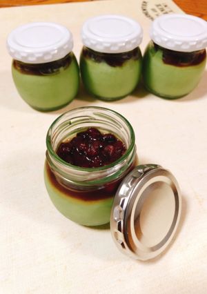 青汁で!?なめらか抹茶プリン-レシピのメイン写真
