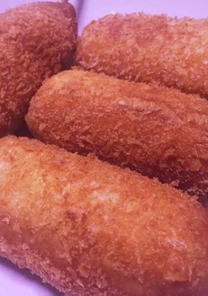 さけるチーズとHMで作るチーズハットグ-レシピのメイン写真