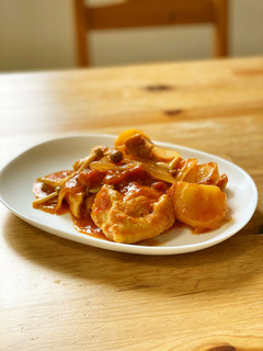 チキンのトマト煮-レシピのメイン写真