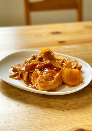 チキンのトマト煮-レシピのメイン写真