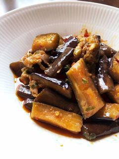 なすと豚バラのピリ辛味噌炒め-レシピのメイン写真