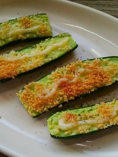キュウリの粉チーズ焼き-レシピのメイン写真