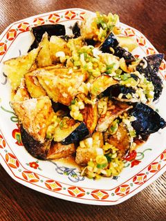 ナスの油淋鶏風-レシピのメイン写真