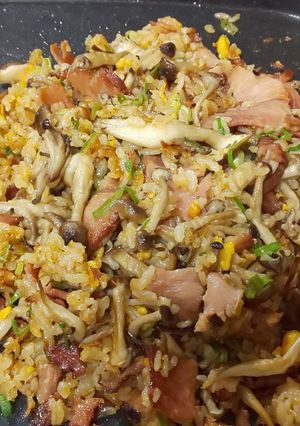 焼豚しめじチャーハン-レシピのメイン写真