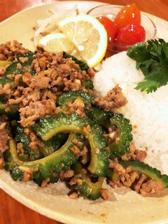 ピリ辛☆ゴーヤ肉味噌炒め-レシピのメイン写真