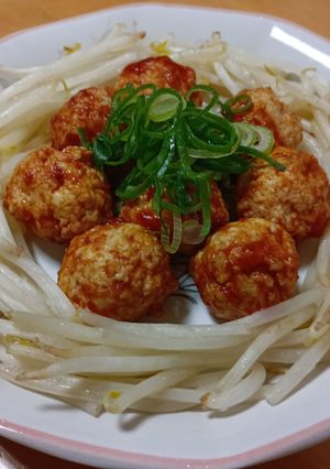鶏団子の甘酢あん-レシピのメイン写真