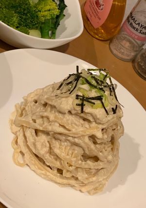 豆腐のクリーミーパスタ-レシピのメイン写真