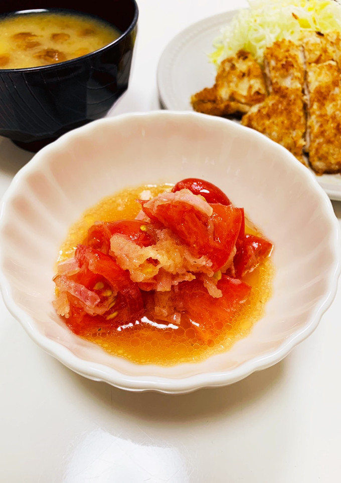 トマトと玉ねぎの冷製サラダ-レシピのメイン写真