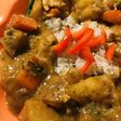 バーモントカレー+林檎&蜂蜜しらすライス