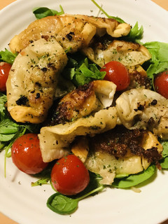 レトルト●餃子の揚げ焼き-レシピのメイン写真