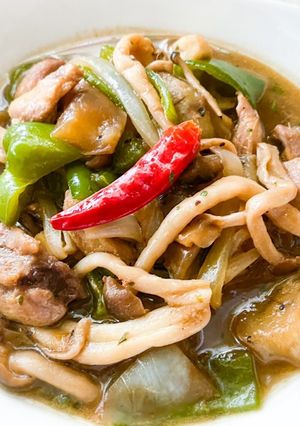 簡単時短☆マグロとしめじのグリーンカレー-レシピのメイン写真