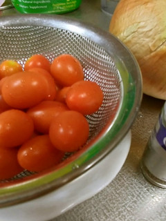 家庭菜園のミニトマトでカレー【無水】-レシピのメイン写真