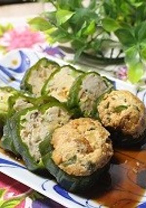 ピーマン豆腐詰め-レシピのメイン写真