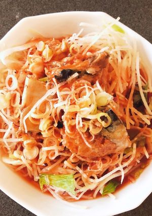低糖質麺でダイエット⑤さっぱりトマト味-レシピのメイン写真