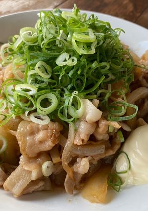 超簡単☆さっぱり豚バラガリポン-レシピのメイン写真