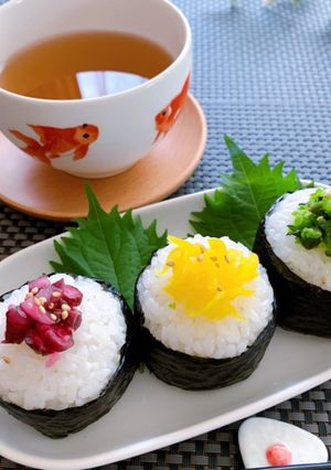 お弁当に★大人の漬物おにぎり-レシピのメイン写真