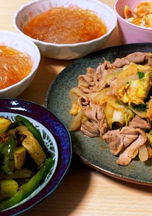 じゃがいもとピーマンのカレー炒め-レシピのメイン写真