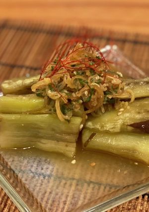 焼き茄子　香味ポン酢-レシピのメイン写真