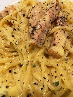 ワンポットパスタ~簡単カルボナーラ~-レシピのメイン写真