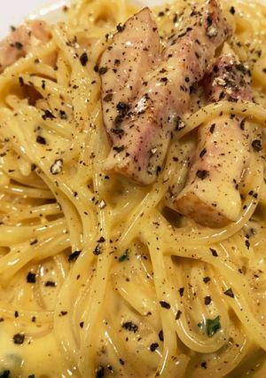 ワンポットパスタ～簡単カルボナーラ～-レシピのメイン写真