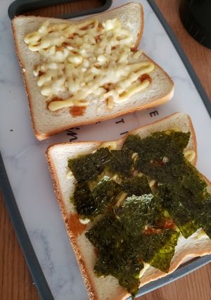 簡単☆のりチートースト-レシピのメイン写真